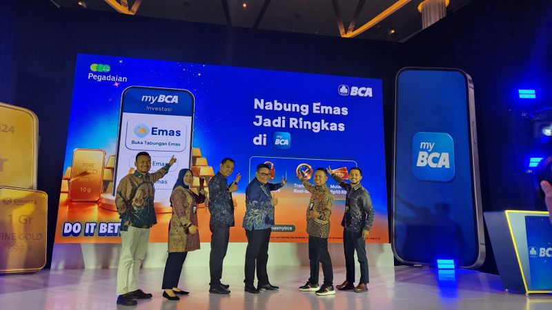 BCA dan Pegadaian Luncurkan Tabungan Emas di myBCA, Bisa Beli dan Jual Secara Digital